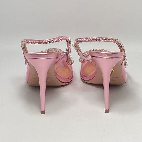 Aquazzura Seduction 105mm crystal-embellished pumps size 38 - Picture 9 of 16